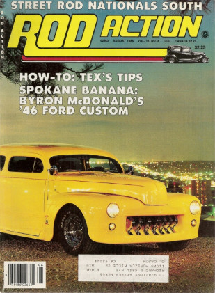 ROD ACTION 1986 AUG - ALUMINUM HEAD REPAIRED, EPOXY SPRAY, CUSTOM CABLES